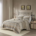 thumbnail image 2 of Woolrich Montana Farmhouse Ensemble Mini Courtepointe 100 pour Cent Coton Finition Beige, 2 of 8