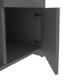 thumbnail image 2 of Bestar Equinox 56W L-Shaped Desk in walnut grey & slate, 2 of 7