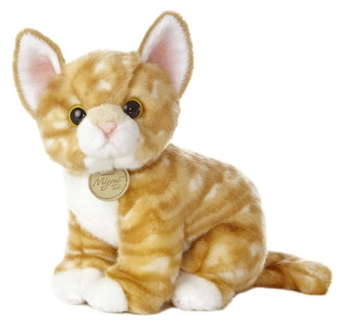 orange cat plush