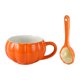thumbnail image 5 of Taza de sopa sin tapas para hombres y mujeres, Taza de cerámica de 10oz, tazas de té, Taza de leche con asa para cafetería, oficina, regalos para el taza y cuchara, 5 of 8