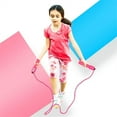 thumbnail image 6 of Casewin Children Jump Rope with Counter, Adjustable Kids Skipping Rope Jump Speed Rope for Boys Girls Fitness & Exercise(Pink), 6 of 6