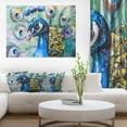 thumbnail image 3 of Design Art Beau Paon Art Sur Toile, 3 of 3
