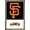 Bronze Framed Version, variant on MLB San Francisco Giants - Logo 22 Wall Poster, 22.375" x 34"