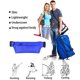 thumbnail image 5 of Riñonera para correr, sencilla, ultrafina, de doble capa, con cremallera, impermeable, para hombres y mujeres, para deportes al aire libre, ocio, fitness, riñonera impermeable, bolsa de viaje, cómoda, 5 of 5