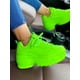 thumbnail image 2 of Tenis Sneakers Casual para Dama Hanna MX  Kate Neon Green, 2 of 2