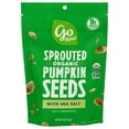 thumbnail image 2 of (2 pack) Go Raw Sprouted Organic Pumpkin Seeds 4 oz Sea Salt Snack, 2 of 5