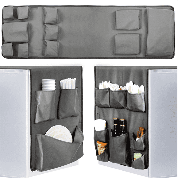 Refurbished Mini Fridge Organizer over the Fridge Storage Organizer,Mini Fridge Organization and Storage Holds Pantry Goods