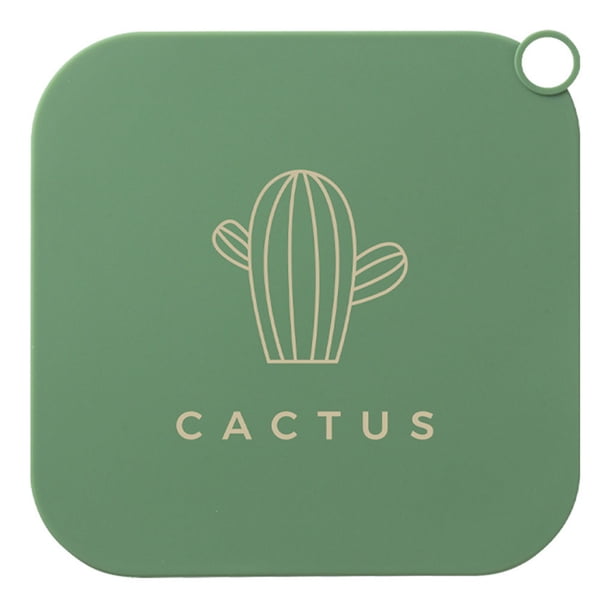 Tapa de desagüe cuadrada Colector de pelo de silicona Alcantarilla de baño Filtro de pelo Colador de fregadero Verde Sweethay HA7859-03B