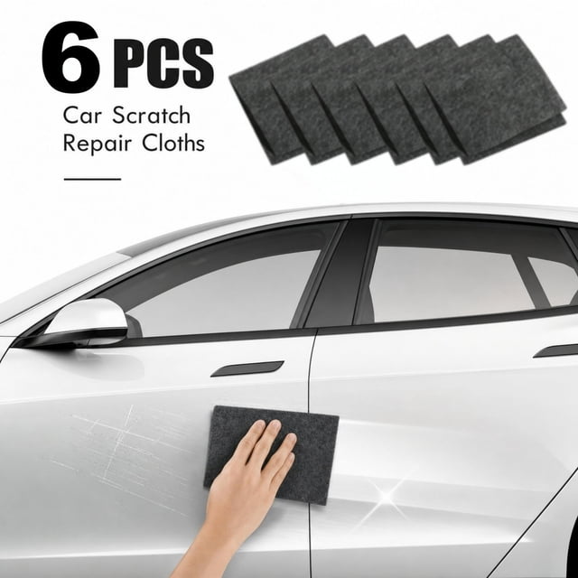 MTBLYS Paño reparador de arañazos para coches | Removedor avanzado de arañazos para pintura de coches | Elimina fácilmente arañazos, marcas circulares, manchas de agua y residuos de pintura