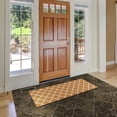 thumbnail image 3 of Ottomanson Non-Slip Hallway Runner Rug 20" x 59" Perfect for High Traffic Areas, Orange Trellis, 3 of 8