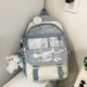 thumbnail image 4 of Nueva mochila de peluche Sanrio Cinnamoroll para niños, niñas y niños, color negro, Y2k, azul, mochila escolar Kawaii para estudiantes, mochila grande para ordenador, 4 of 5
