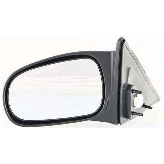 Mirror Compatible With 1996-2000 Honda Civic Left Driver Side Textured Black Kool-Vue
