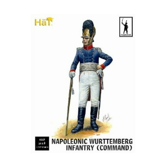 Hat Industries Napoleonic Wurttemberg Infantry (Command) New