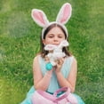 thumbnail image 5 of Slccxzc Easter Cute Rabbit Hairband Rabbit Ear Shape Headband Adult Bunny Ear Deaign Hair Accessories Blue, 5 of 6