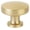 Satin Brass, variant on Emtek 86642US15 1.25 in. Paxton Cabinet Knob - Satin Nickel
