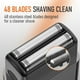 thumbnail image 4 of FELTECHELECTR Afeitadora eléctrica 2 en 1, recargable, recortadora de barba, afeitadora facial, afeitadora eléctrica portátil para hombres, 4 of 6