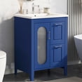thumbnail image 3 of 24" Solid Wood Bathroom Vanity | Water - proof Ceramic Sink | Bathroom Daily Use, 3 of 5