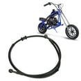 thumbnail image 3 of Motorcycle Braid Hydraulic Brake Hose Brake Line Tee Hose Connector 102cm Braid Hydraulic Brake Hose Line Motorcycl Hydraulic Brake Line Tee Connector Replacement For  KT196, 3 of 8