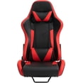 thumbnail image 3 of Racing Seats Double Slide Rails Universal Racing Seats with Neck Waist Pillows fit Racing Simulator Cockpit Stand,Backrest 180 ° Ergonomic Adjustment,NO Stand, 3 of 9