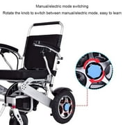 Fold and Travel Lightweight Portable Electric Wheelchair Mobility Scooter Wheelchair Power Wheel chair