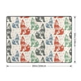 thumbnail image 2 of Area Rugs For Living Room Decor - Gothic Cool Husky Multi Color Soft Anti Slip Throw Washable Rugs 5x7 For Bedroom, Indoor Carpet For Bedroom Living Room 80x58In, 2 of 7