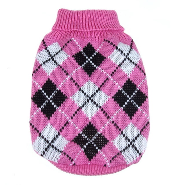 Pet Autumn And Winter Warm Knitting Clothes Warm Clothing Small And Medium Dog Cold Weather Sweater
