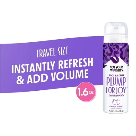 Not Your Mother's Plump for Joy Body Building Dry Shampoo, Travel Size, 1.6 oz
