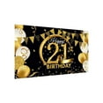 thumbnail image 3 of Bewildely 18 21 30 40 50 70 80 cartel de feliz cumpleaños decoración de cartel colgante para fiesta de cumpleaños Kits de decoración para fiestas 21 años, 3 of 6