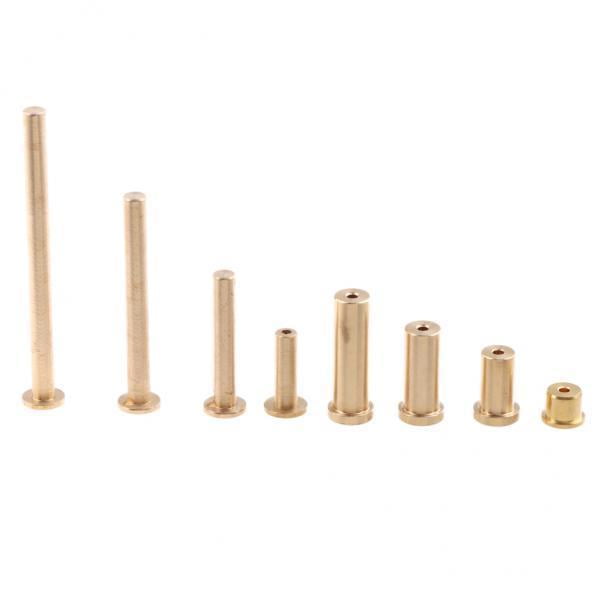 2x 8x Tapón de Punta Del Eje para golf de Latón 0.335 / 0.355 / 0.370 Peso de Hierros 2/3/4 / 6 / 8G Sharpla Pesos de enchufe de latón para golf