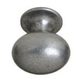 thumbnail image 3 of Utopia Alley 25pcs Danbury Oval Cabinet Ring Pull Knob - Decorative Cabinet Drop Pull Knobs for Cabinets and Drawers - Vintage Cabinet Hardware with Hand Finished Antique Iron - Pull Knobs 1.3", 3 of 7