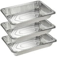 Sterno Disposable Party Set 24PC with Aluminum Chafing Dishes, Warming