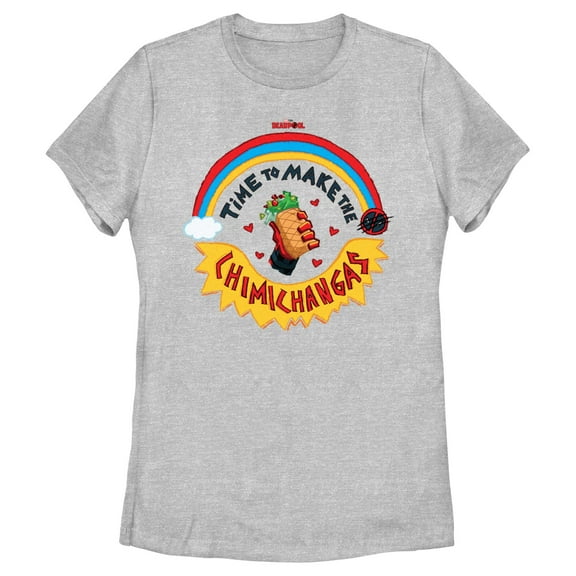 Women's Marvel: Deadpool & Wolverine Chimichanga Time Graphic T-Shirt