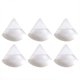 thumbnail image 1 of Set de polvera triangular - Algodón puro, lavable, para polvos faciales/base, esquinas de fácil acceso, 1 of 2