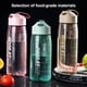 thumbnail image 3 of Bearachild Botella de agua a prueba de fugas para deportes, taza para beber té, boca ancha, Fitness, correr, ciclismo, bebida con cuerda, lago azul, 480ML Type2 NO2 Bearachild HA062518-04, 3 of 6