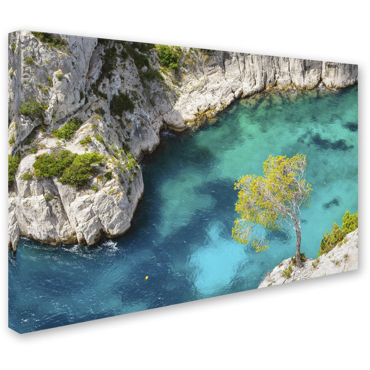 Trademark Fine Art "Turquoise Waters" Canvas Art by Michael Blanchette Photography
