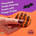 thumbnail image 3 of Keebler Spookie Fudge Stripes, Halloween Candy, Chocolatey Vanilla-Flavored Cookies with Orange Stripes, 9.5 oz Pack, 3 of 13