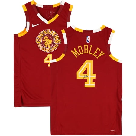 Evan Mobley Cleveland Cavaliers Autographed Red 2021-2022 Mixtape Swingman Jersey - Fanatics Authentic Certified