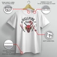 thumbnail image 3 of Netflix Boy's Stranger Things Welcome to the Hellfire Club Graphic T-Shirt, 3 of 9