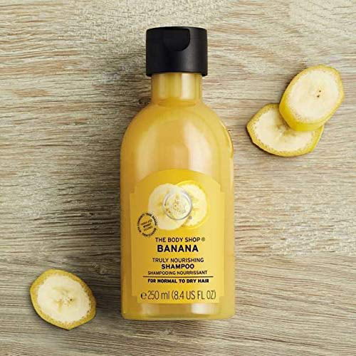 Opaque Skadelig Redaktør The Body Shop Nourishing Banana Shampoo - 250ml - Walmart.com