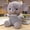 Gray, variant on Viflosae Super Soft & Washable Stuffed Animals Plush Toy Rompers Baby Stuffed Toy Simulation Doll Soft Toy Gift for Kids Plush Toys Kids Toys for Boys & Girls Up to 50% Off