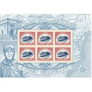 Inverted Jenny Sheet of 6 Souvenir USPS Postage Stamps Collectors Scott 4806