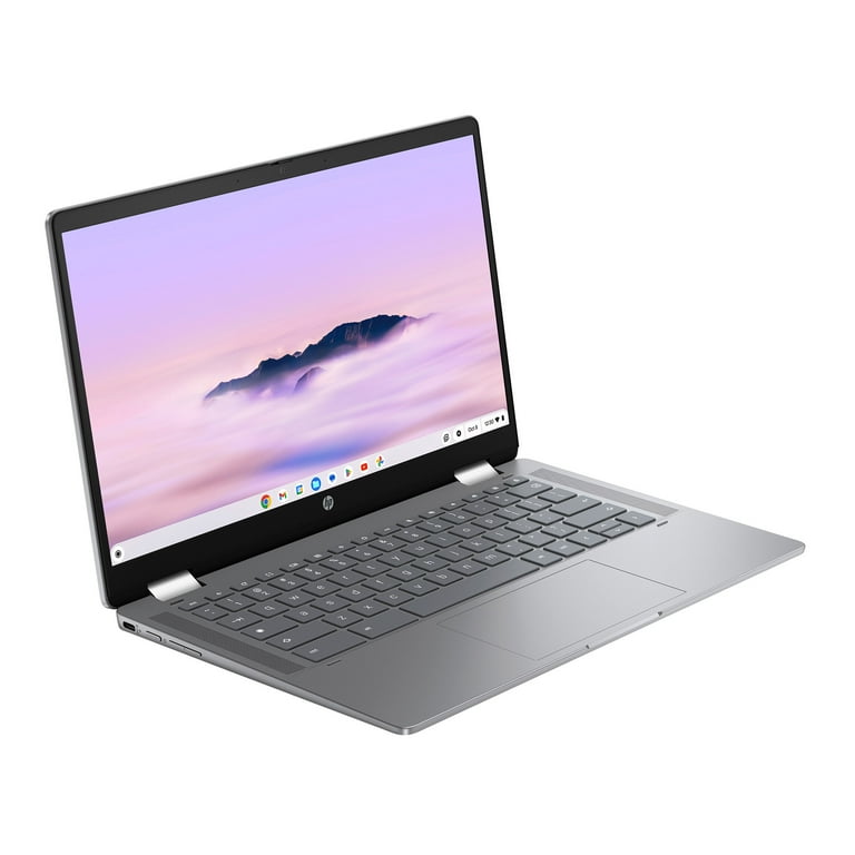 HP 14 inch x360 FHD Touch Chromebook Plus Laptop with Google AI Intel Core i3-N305 8GB RAM 128GB UFS Meteor Silver HP 14 inch x360 FHD Touch Chromebook Plus Laptop with Google AI Intel Core i3-N305 8GB RAM 128GB UFS Meteor Silver