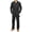 Black, variant on Durable Cotton Blend Coveralls for Men Relaxed Fit Work Mechanic Jumpsuit, Large, Khaki