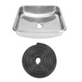 thumbnail image 2 of Kitchen Sink, RV Square Sink Efficient Drainage 13 X 13 X 3.1in  for Campervan, 2 of 7