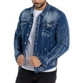 thumbnail image 6 of RAW X Mens Denim Jacket, Blue, M, 6 of 10