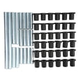 thumbnail image 1 of Ouitble Un Kit de Manguitos de bujes de Brazo, un Kit de Manguitos de bujes de Brazo Delantero Trasero Interior Exterior de Repuesto para XP 900, 1 of 14