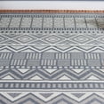 thumbnail image 3 of SAFAVIEH Martha Stewart Geometric Indoor/Outdoor Area Rug, Navy/Cream, 9' x 12', 3 of 4