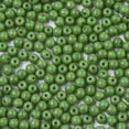 thumbnail image 2 of GKNET 4500pcs Multicolor Opaque Glass Beads 4mm Small Pony Spacer Bead for Bracelet-Green, 2 of 6