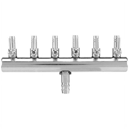 1 x air pump splitter-Silver