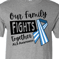 thumbnail image 4 of Inktastic Our Family Fights Together ALS Awareness T-Shirt, 4 of 5